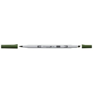 (19-ABTP-177)Tombow ABT PRO Alcohol - Dual Brush Pen dark jade