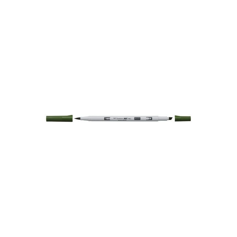 (19-ABTP-177)Tombow ABT PRO Alcohol - Dual Brush Pen dark jade
