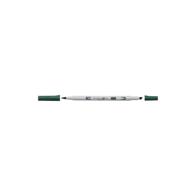 (19-ABTP-277)Tombow ABT PRO Alcohol - Dual Brush Pen dark green