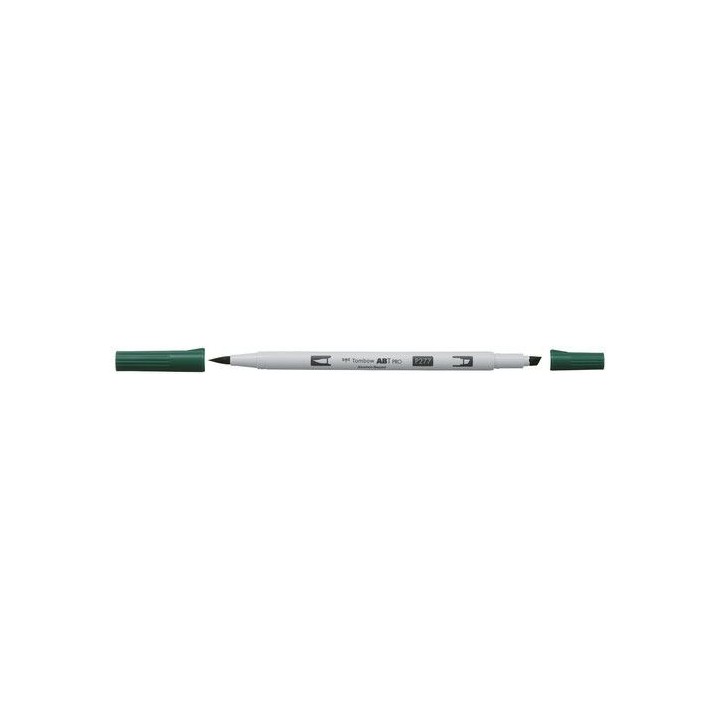(19-ABTP-277)Tombow ABT PRO Alcohol - Dual Brush Pen dark green