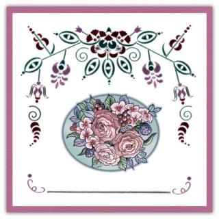 (DODO224)Dot and Do 224 - Yvonne Creations - Stylish Flowers - Sweet Bouquet