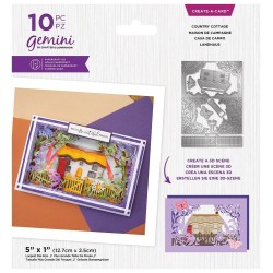 (GEM-MD-CAD-COCOT)Gemini Country Cottage Create-a-Card Dies