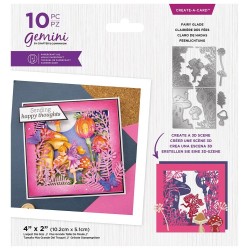 (GEM-MD-CAD-FAGLA)Gemini Fairy Glade Create-a-Card Dies