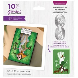 (GEM-MD-CAD-WONWO)Gemini Wonderful Woodland Create-a-Card Dies