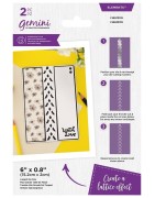 (GEM-MD-ELE-LFD-CHE)Gemini Lattice Folding Chevron Elements Dies