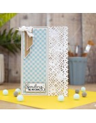 (GEM-MD-EDG-DALA)Gemini Daisy Lace Edge'able Die