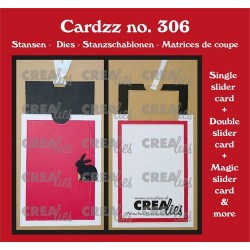 (CLCZ306)Crealies Cardzz Slider card