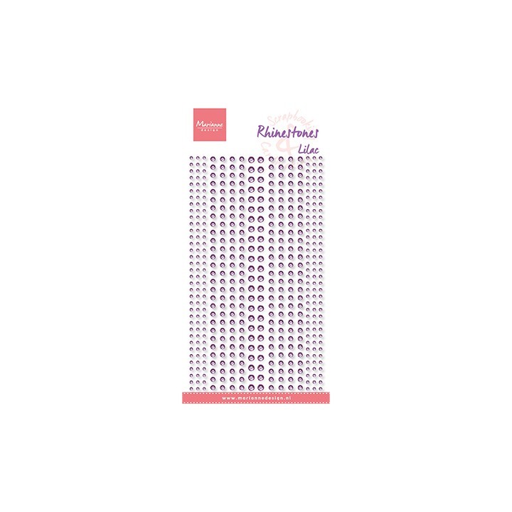 (CA3164)Rhinestones - Lilac