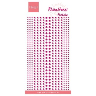 (CA3165)Rhinestones - Fuchsia