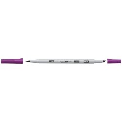 (19-ABTP-665)Tombow ABT PRO Alcohol - Dual Brush Pen purple