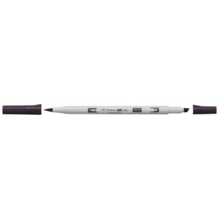 (19-ABTP-679)Tombow ABT PRO Alcohol - Dual Brush Pen dark plum