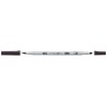 (19-ABTP-679)Tombow ABT PRO Alcohol - Dual Brush Pen dark plum