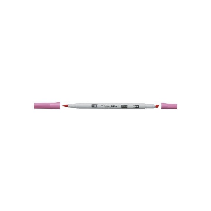 (19-ABTP-703)Tombow ABT PRO Alcohol - dubbele brushpen pink rose