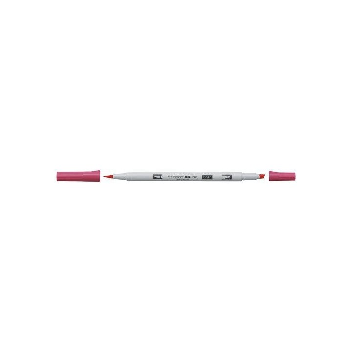 (19-ABTP-743)Tombow ABT PRO Alcohol - dubbele brushpen hot pink