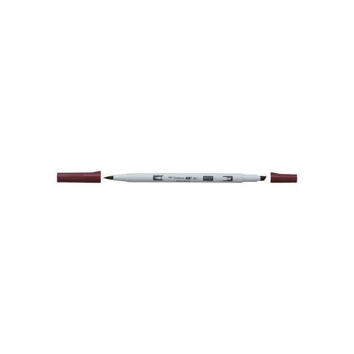 (19-ABTP-757)Tombow ABT PRO Alcohol - dubbele brushpen port red
