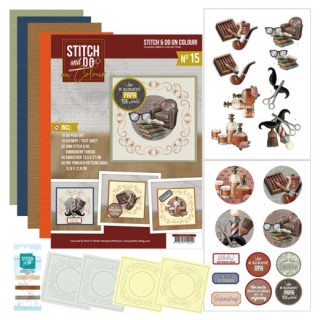 (STDOOC10015)Stitch and Do on Colour 015 - Amy Design - Classic Men's Collection
