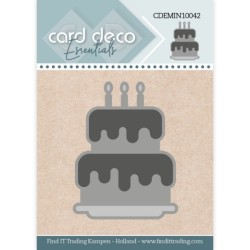 (CDEMIN10042)Card Deco Essentials - Mini Dies - 42 - Cake