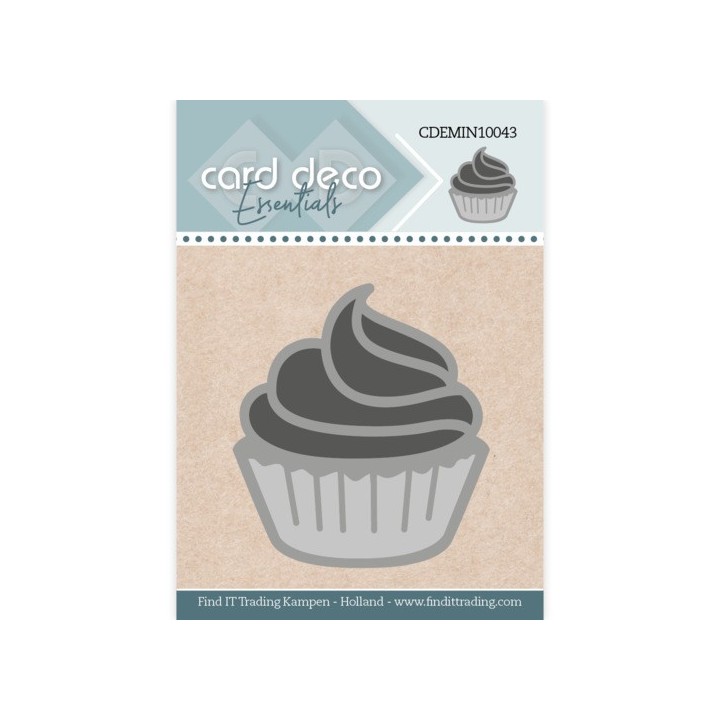 (CDEMIN10043)Card Deco Essentials - Mini Dies - 43 - Cupcake