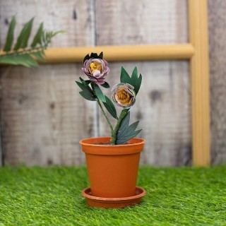 (SCC-AF-GFL-MD-MOPE)Crafter's Companion Arts 'n Flowers Garden Florals Metal Dies Mountain Peony