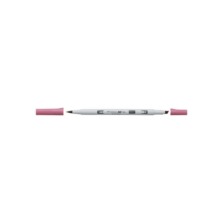 (19-ABTP-817)Tombow ABT PRO Alcohol - Dual Brush Pen mauve