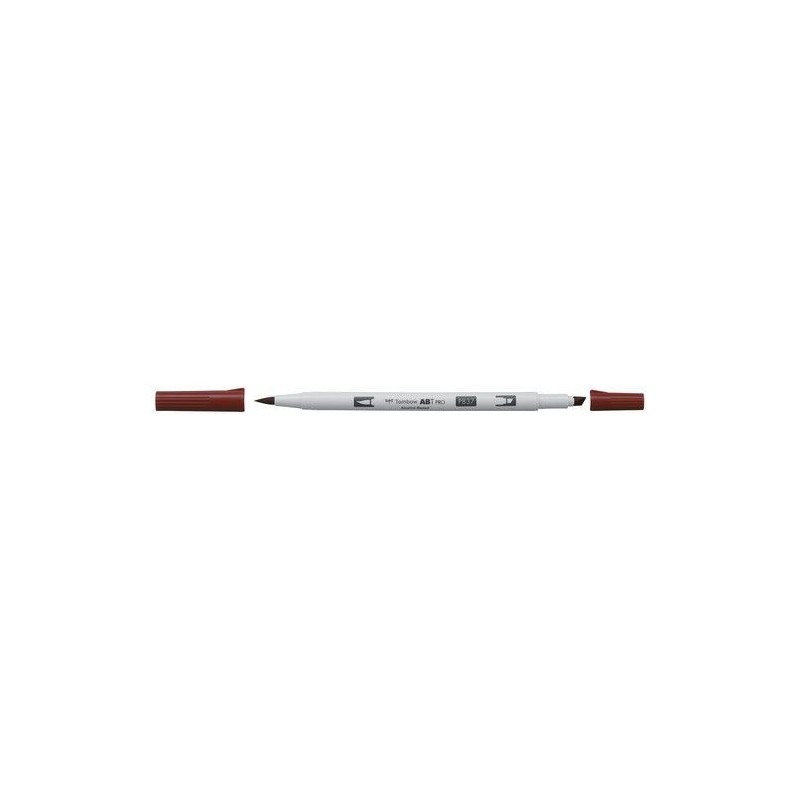 (19-ABTP-837)Tombow ABT PRO Alcohol - Dual Brush Pen wine red