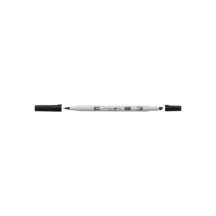 (19-ABTP-N15)Tombow ABT PRO Alcohol - dubbele brushpen black