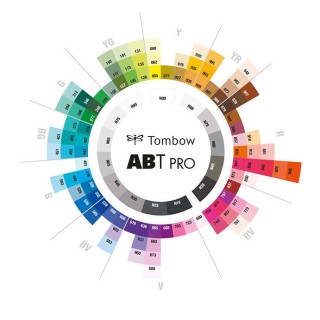 (19-ABTP-N35)Tombow ABT PRO Alcohol - dubbele brushpen cool gray 12
