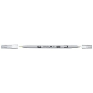 (19-ABTP-N00)Tombow ABT PRO Alcohol - dubbele brushpen colorless blender
