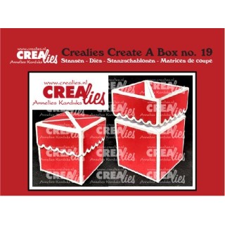 (CCAB19)Crealies Create A Box no. 19