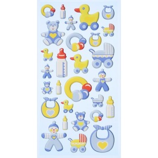 (3451127)SOFTY-Stickers Babyboy