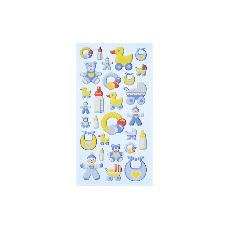 (3451127)SOFTY-Stickers Babyboy