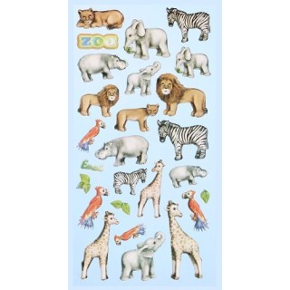 (3451160)SOFTY-Stickers Dierentuin