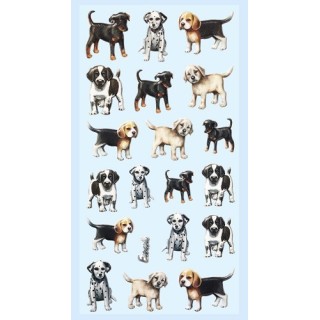 (3451231)SOFTY Stickers Honden