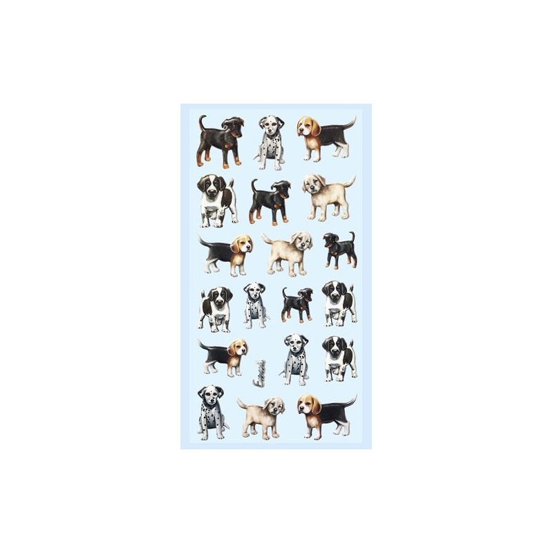(3451231)SOFTY Stickers Honden