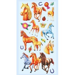 (3451240)Softy-Stickers Paarden II