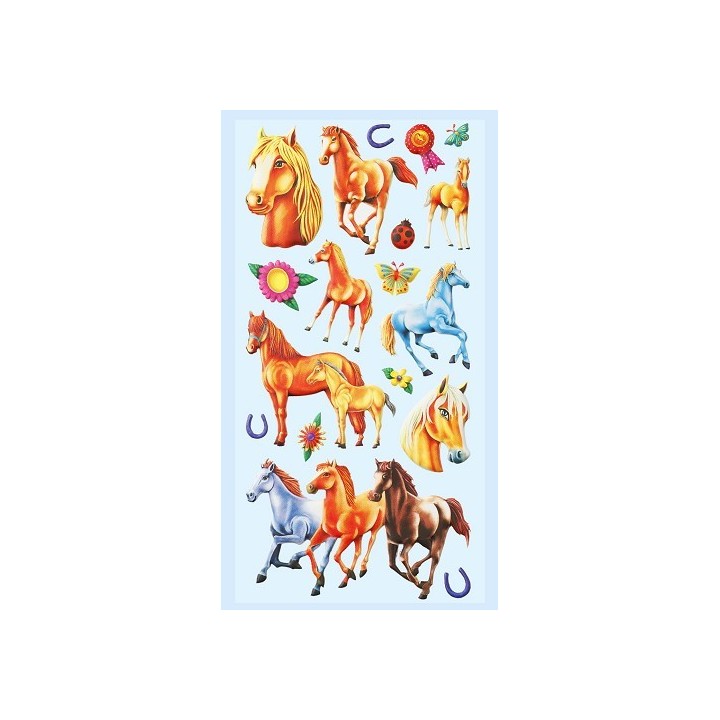 (3451240)Softy-Stickers Paarden II
