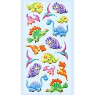 (3451242)Softy-Stickers Dino II