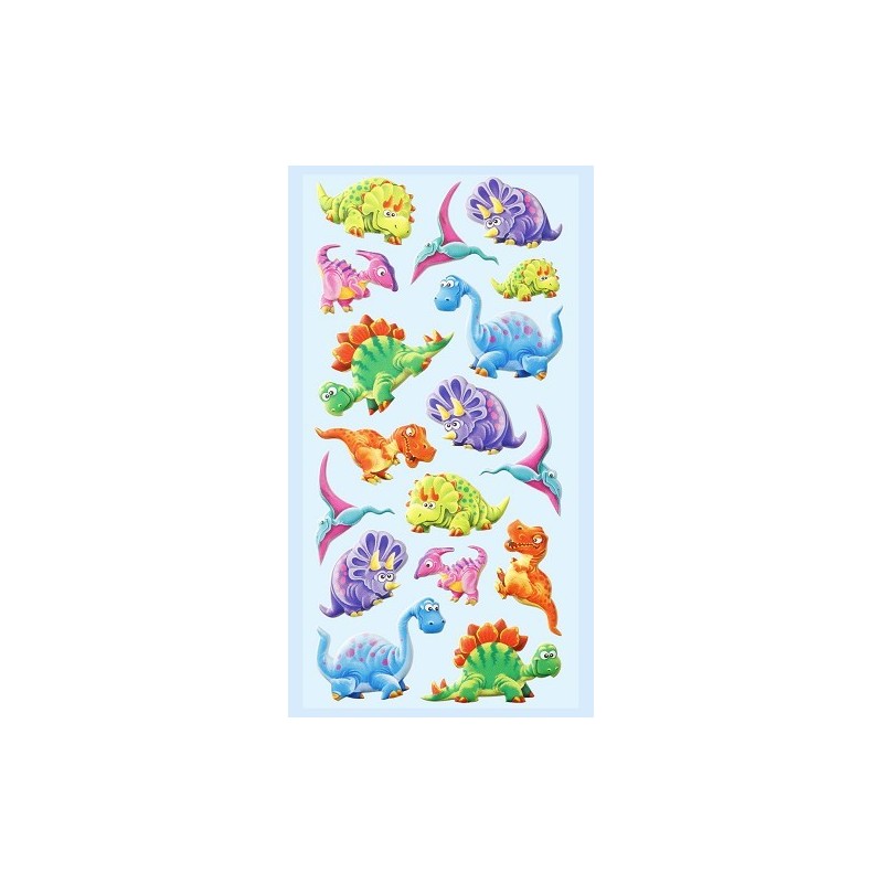 (3451242)Softy-Stickers Dino II