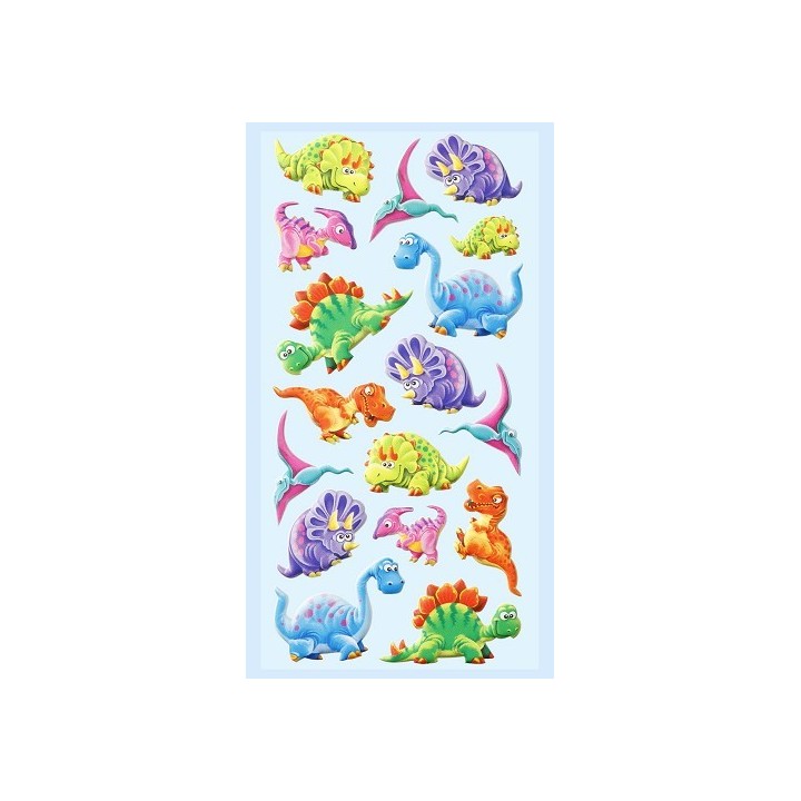 (3451242)Softy-Stickers Dino II