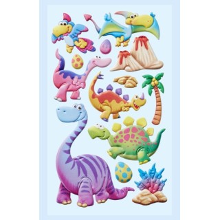 (3451274)SOFTY Stickers Dino's IV