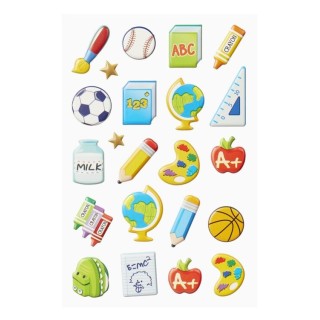(3452246)SOFTY Stickers School IV
