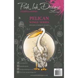 (PI164)Pink Ink Designs Pelican A5 Clear Stamp