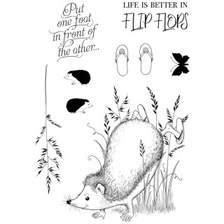 (PI151)Pink Ink Designs Groundhog day A5 Clear Stamp