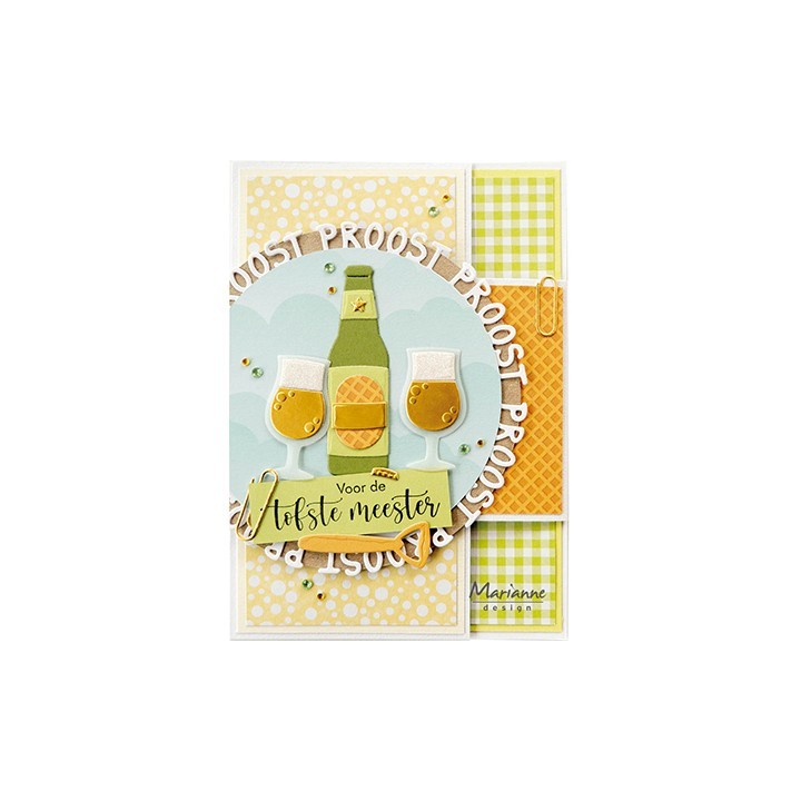 (CR1588)Craftables Proost cirkel by Marleen