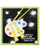 (CS1095)Clear Stamp Paint & ink