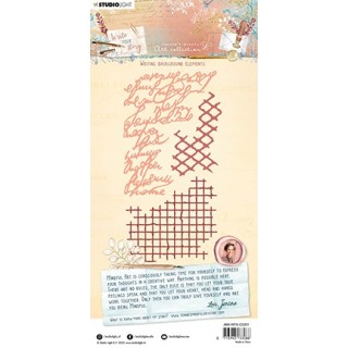 (JMA-WYS-CD201)Studio Light Cutting Die Writing background elements Write Your Story nr.201