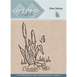 (CDECS101)Card Deco Essentials Clear Stamps - Weed