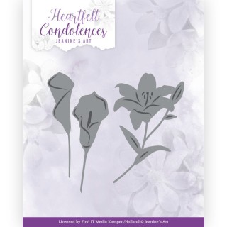 (JAD10155)Dies - Amy Design - Jeanine's Art - Heartfelt Condolences - Lily