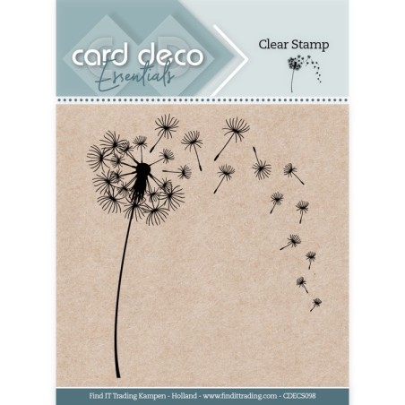 (CDECS098)Card Deco Essentials Clear Stamps - Dandelion
