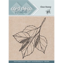 (CDECS099)Card Deco Essentials Clear Stamps - Birch Leaf